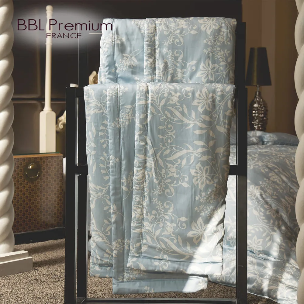 天空藍印花真絲圍巾 100%絲 殷悅melody代言 歷史價格詳細信息