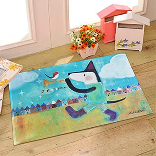 義大利Fancy Belle X Malis《晚安！魯拉克斯》數位抱枕靠墊 45*45CM 歷史價格詳細信息