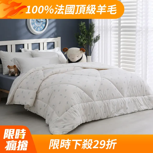 Tonia Nicole東妮寢飾抗菌防蹣100%頂級法國羊毛被(雙人)2.8kg+雲柔水洗枕2入 歷史價格詳細信息