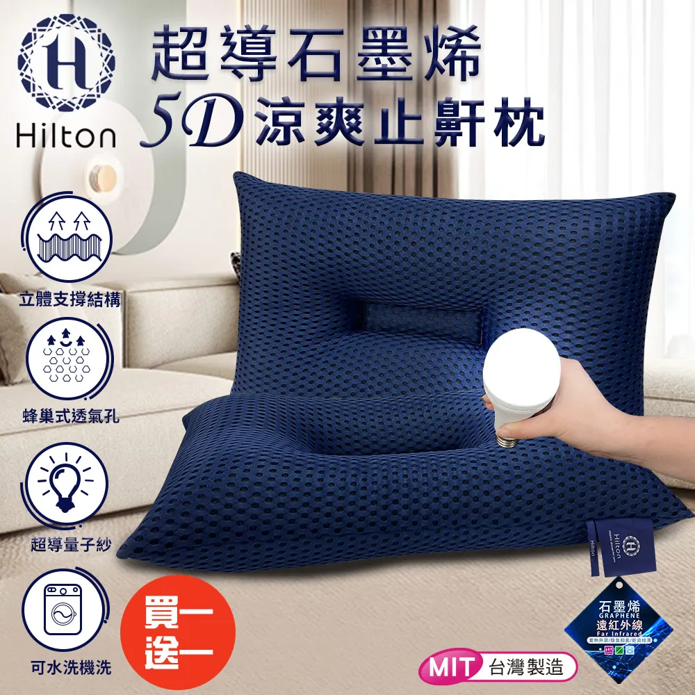 【Hilton 希爾頓】超涼感TPE蜂巢釋壓石墨烯獨立筒果膠枕(枕頭/透氣枕/釋壓枕/貓肚枕)(B0228-NX) 歷史價格詳細信息