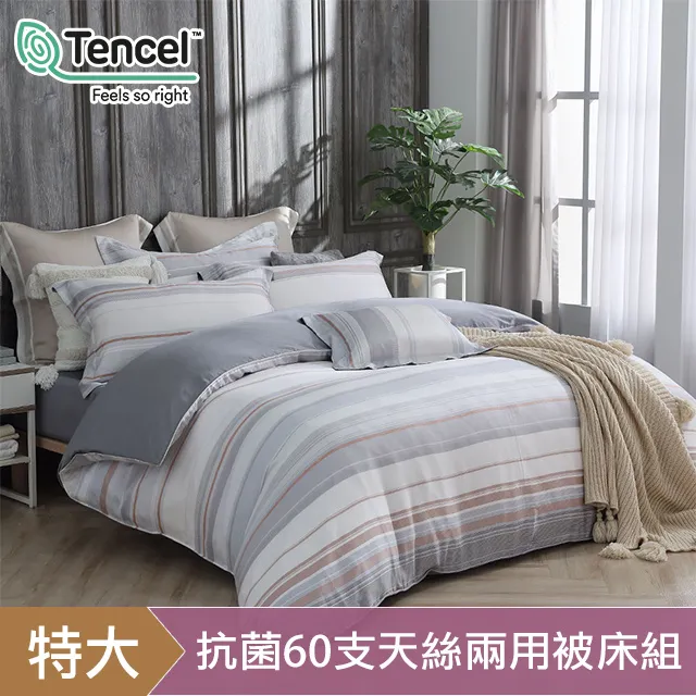 HOYACASA 澄淅 雙人四件式60支天絲兩用被套床包組 歷史價格詳細信息