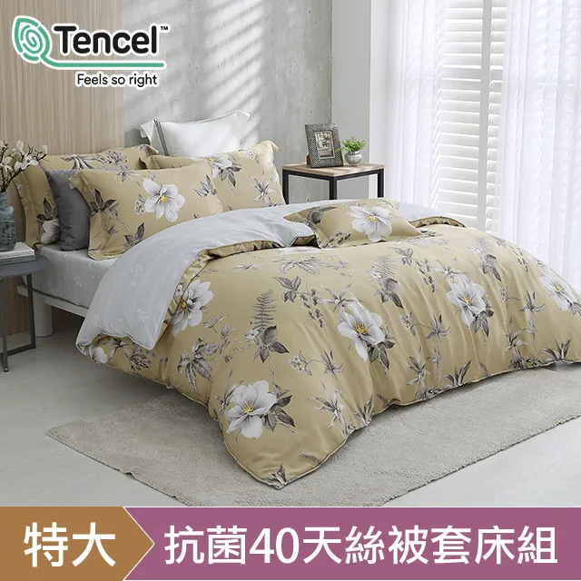 HOYACASA墨香清嵐 加大四件式純棉兩用被床包組(天絲入棉30%) 歷史價格詳細信息