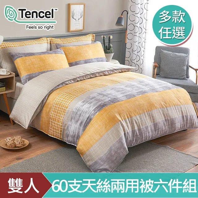 【DON】60支天絲兩用被床包六件組-多款任選 歷史價格詳細信息