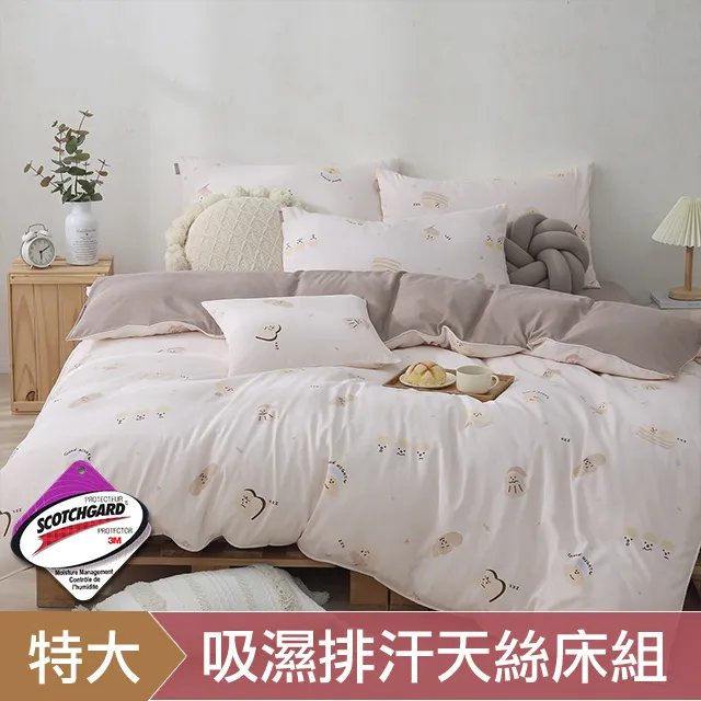 《DONx奶油家族聯名系列》甜點時光 沐光長絨棉兩用被床包組-雙人 歷史價格詳細信息