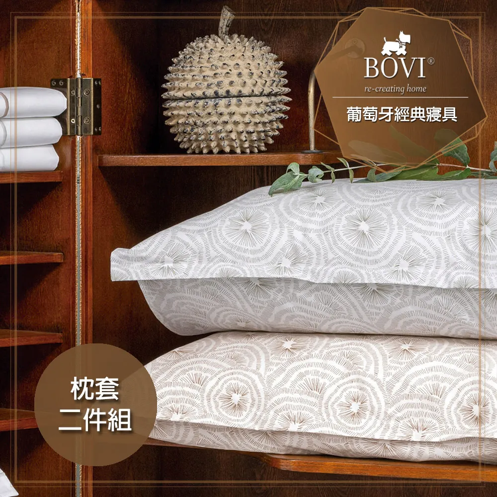 MioMall 米歐廣場 鉑薇BOVI葡萄牙經典寢具MARIS-精梳棉枕套2入(★側邊扣信封式/地中海條紋款★) 歷史價格詳細信息