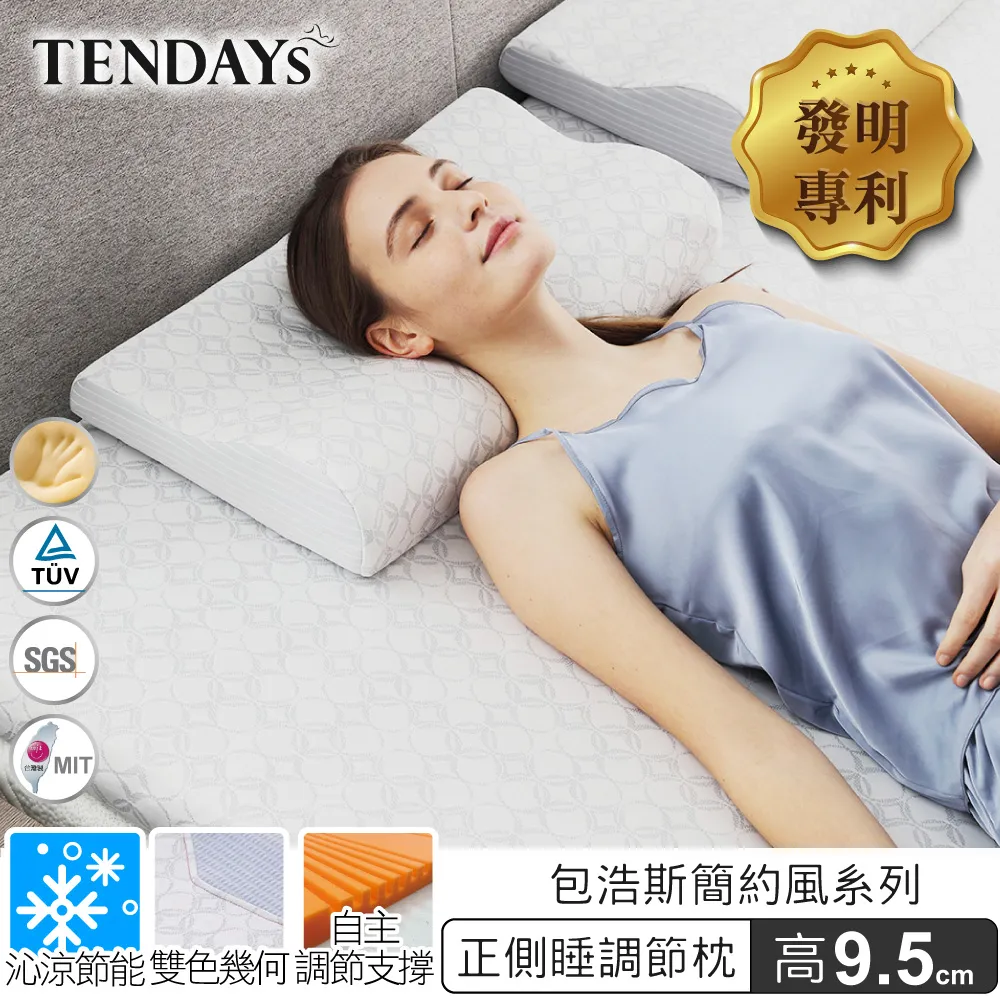 [TENDAYS] 包浩斯正側睡調節枕 單入(8.5cm/9.5cm可選) 歷史價格詳細信息