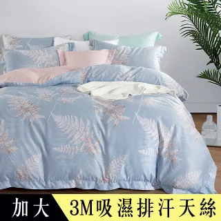 【Betrise井天藍】加大 LOGO系列 300織紗100%純天絲防蹣抗菌四件式兩用被床包組 歷史價格詳細信息