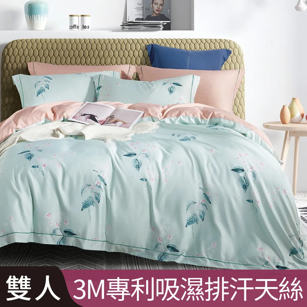 【Betrise花間舞】加大-3M專利天絲吸濕排汗四件式兩用被床包組-採用3M專利吸濕排汗藥劑 歷史價格詳細信息