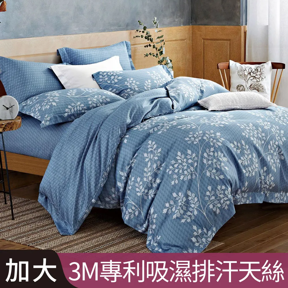 【Betrise花間舞】加大-3M專利天絲吸濕排汗四件式兩用被床包組-採用3M專利吸濕排汗藥劑 歷史價格詳細信息
