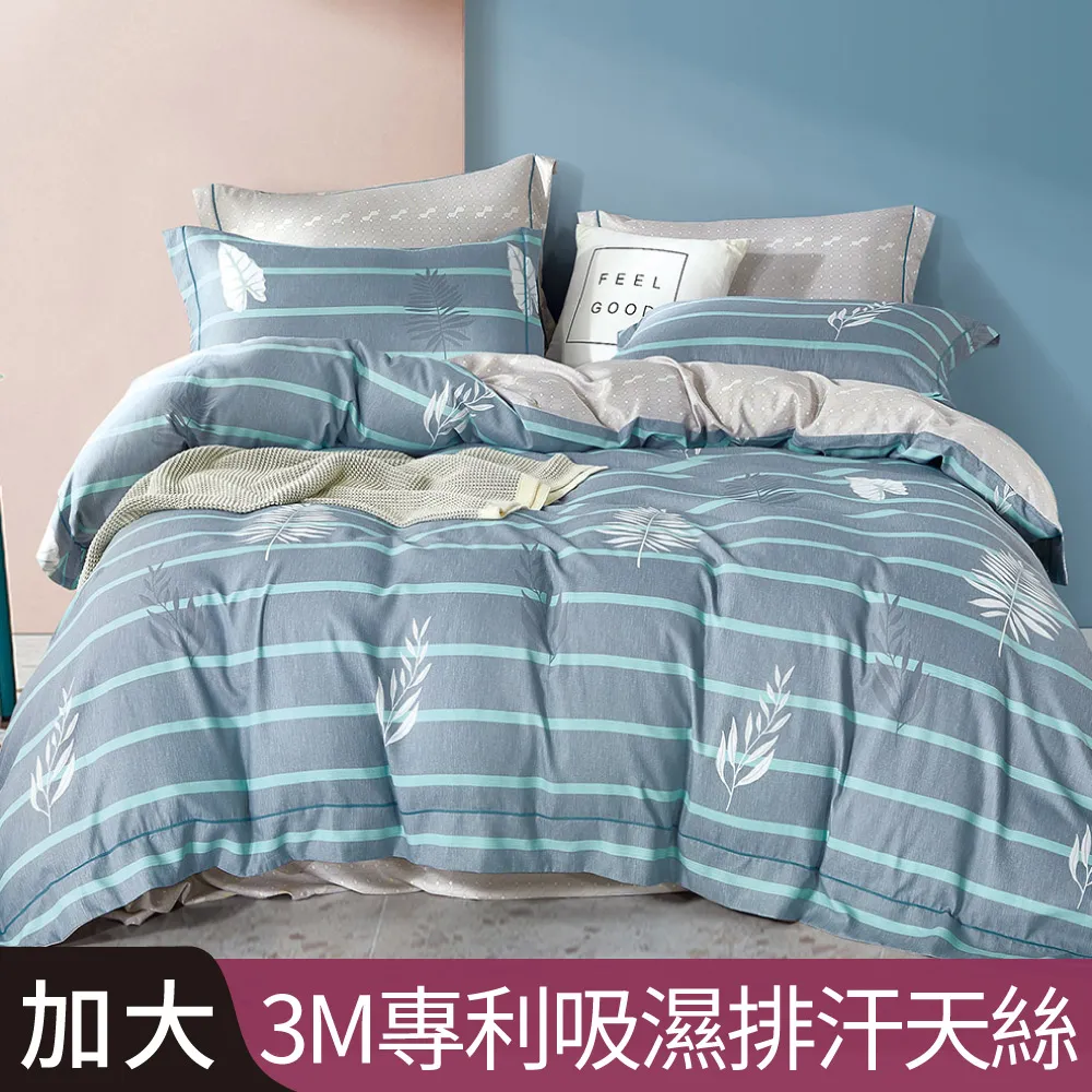 【Betrise春風十里】加大-3M專利天絲吸濕排汗四件式兩用被床包組-採用3M專利吸濕排汗藥劑 歷史價格詳細信息