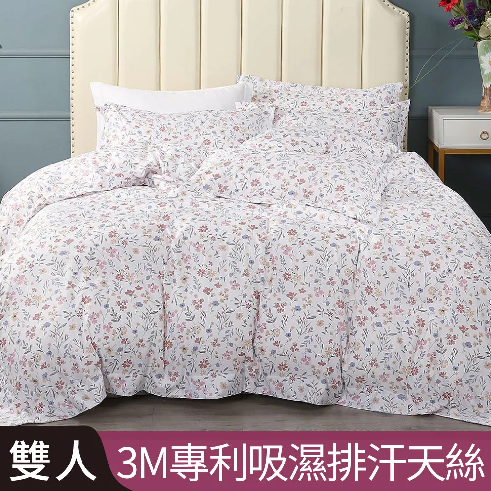 【Betrise寧夏初開】加大-3M專利天絲吸濕排汗四件式兩用被床包組-採用3M專利吸濕排汗藥劑 歷史價格詳細信息