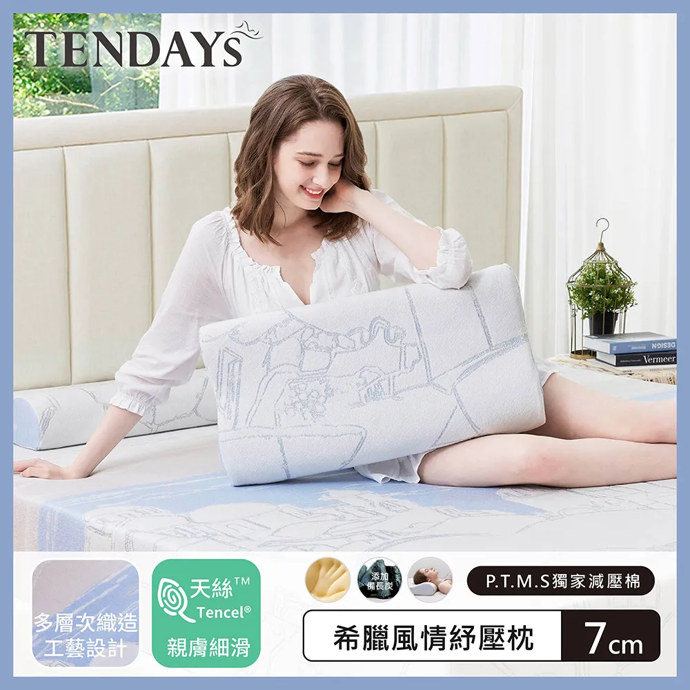 TENDAYS 希臘風情紓壓薄墊7尺特規雙人(7cm厚 記憶床墊) 歷史價格詳細信息