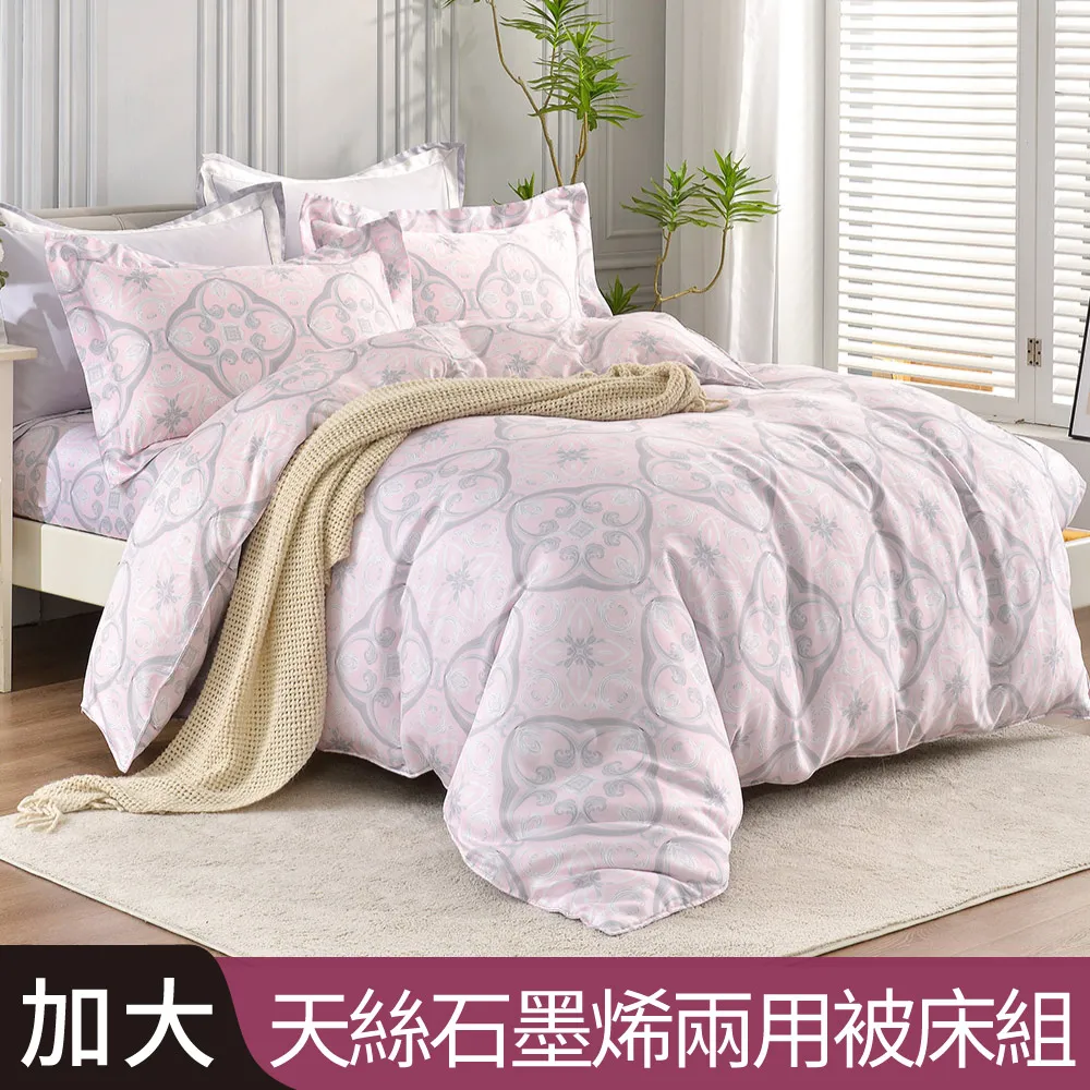 【Betrise古典夢境】加大-植萃系列100%奧地利天絲八件式鋪棉兩用被床罩組 歷史價格詳細信息