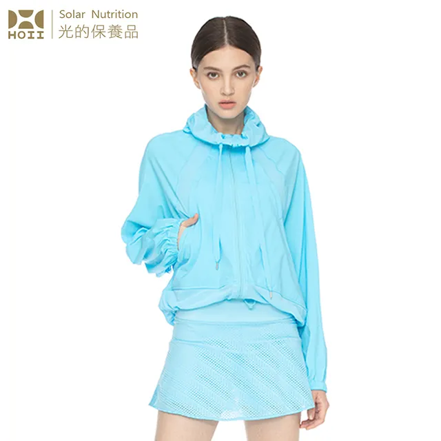 【后益 HOII】立體感網眼拉鏈外套★黃光 UPF50+抗UV防曬涼感先進光學機能布 歷史價格詳細信息