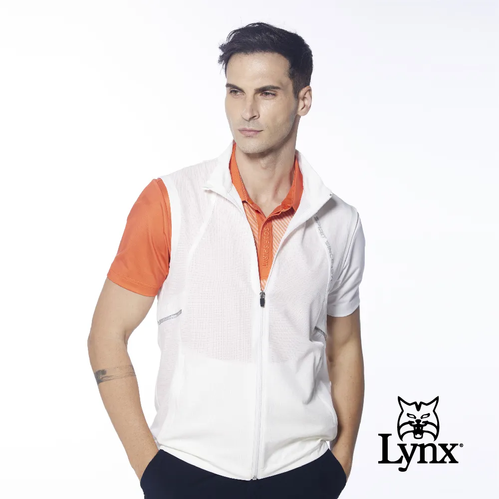 【Lynx Golf】男款吸排透氣易溶紗材質3M反光印花短袖POLO衫/高爾夫球衫(二色) 歷史價格詳細信息
