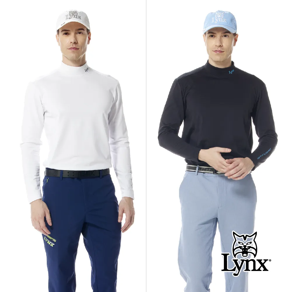 【Lynx Golf】男款吸汗速乾合身版水波紋袖口造型設計短袖立領POLO衫/高爾夫球衫(二色) 歷史價格詳細信息