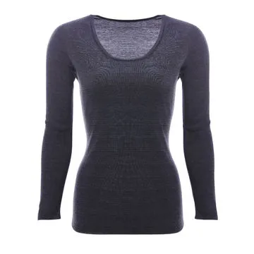 【GoHiking】男遠紅外線天絲抗菌圓領發熱衣-天藍 歷史價格詳細信息