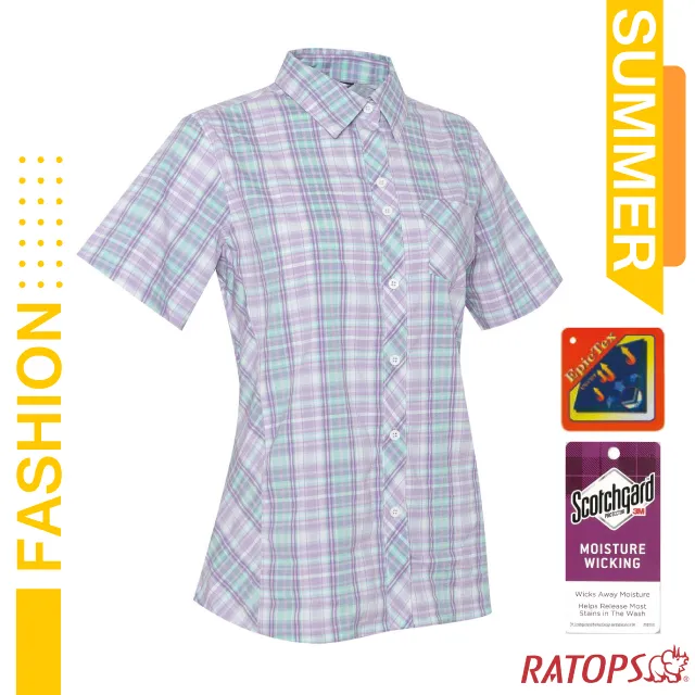 【瑞多仕-RATOPS】女款 竹纖維紗V領短袖排汗休閒衫 / DB7557 淺粉紅 歷史價格詳細信息