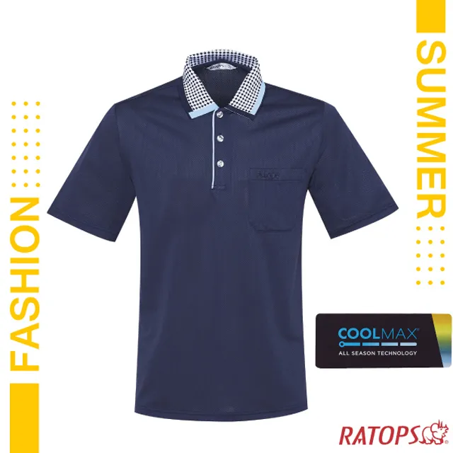 【瑞多仕-RATOPS】男款 COOLMAX 輕量透氣短袖POLO衫(門襟出芽)/DB1731 韭菜粉綠/黑芽 歷史價格詳細信息