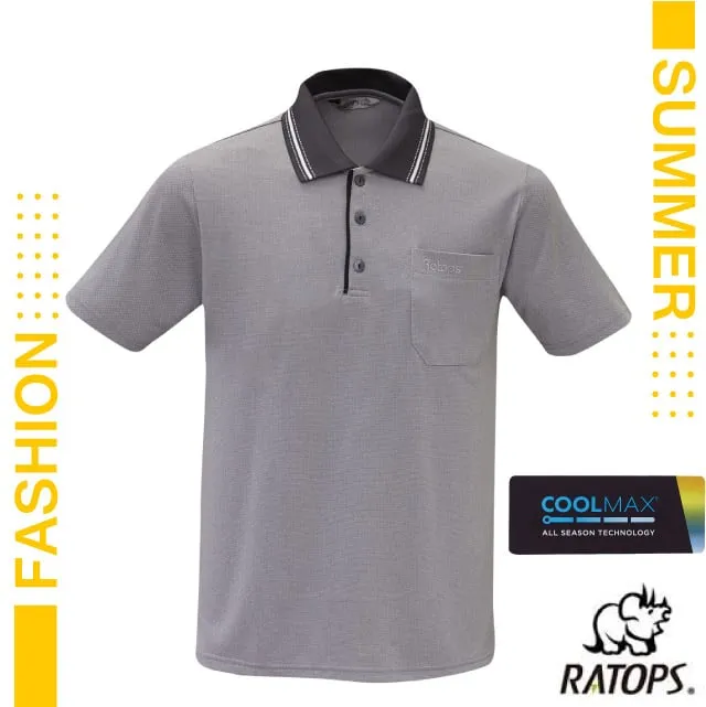 【瑞多仕-RATOPS】男款 COOLMAX 輕量透氣短袖POLO衫(門襟出芽)/DB1731 韭菜粉綠/黑芽 歷史價格詳細信息