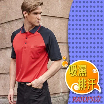 瑞多仕-RATOPS 男款 Coolmax 薄長袖拉鍊翻領排汗休閒衫_DB8441 礦石灰色 歷史價格詳細信息