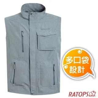 瑞多仕RATOPS 男款多口袋背心 DA2384 牛仔藍 排汗背心 多功能背心 登山背心 OUTDOOR NICE 歷史價格詳細信息
