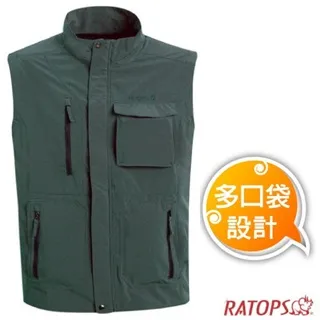 瑞多仕RATOPS 男款多口袋背心 DA2384 牛仔藍 排汗背心 多功能背心 登山背心 OUTDOOR NICE 歷史價格詳細信息