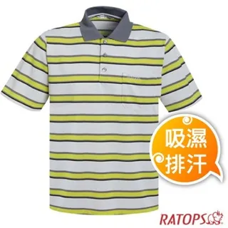 【瑞多仕-RATOPS】男款 COOLMAX 輕量透氣短袖POLO衫(門襟出芽)/DB1731 韭菜粉綠/黑芽 歷史價格詳細信息