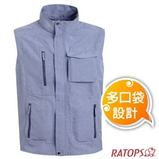 瑞多仕RATOPS 男款多口袋背心 DA2384 牛仔藍 排汗背心 多功能背心 登山背心 OUTDOOR NICE 歷史價格詳細信息