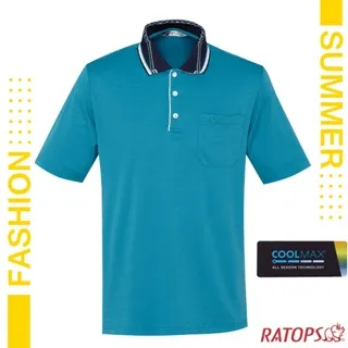 【RATOPS】男短袖POLO 無亮光紗格子布COOLMAX系列/DB8118 深鐵灰 歷史價格詳細信息