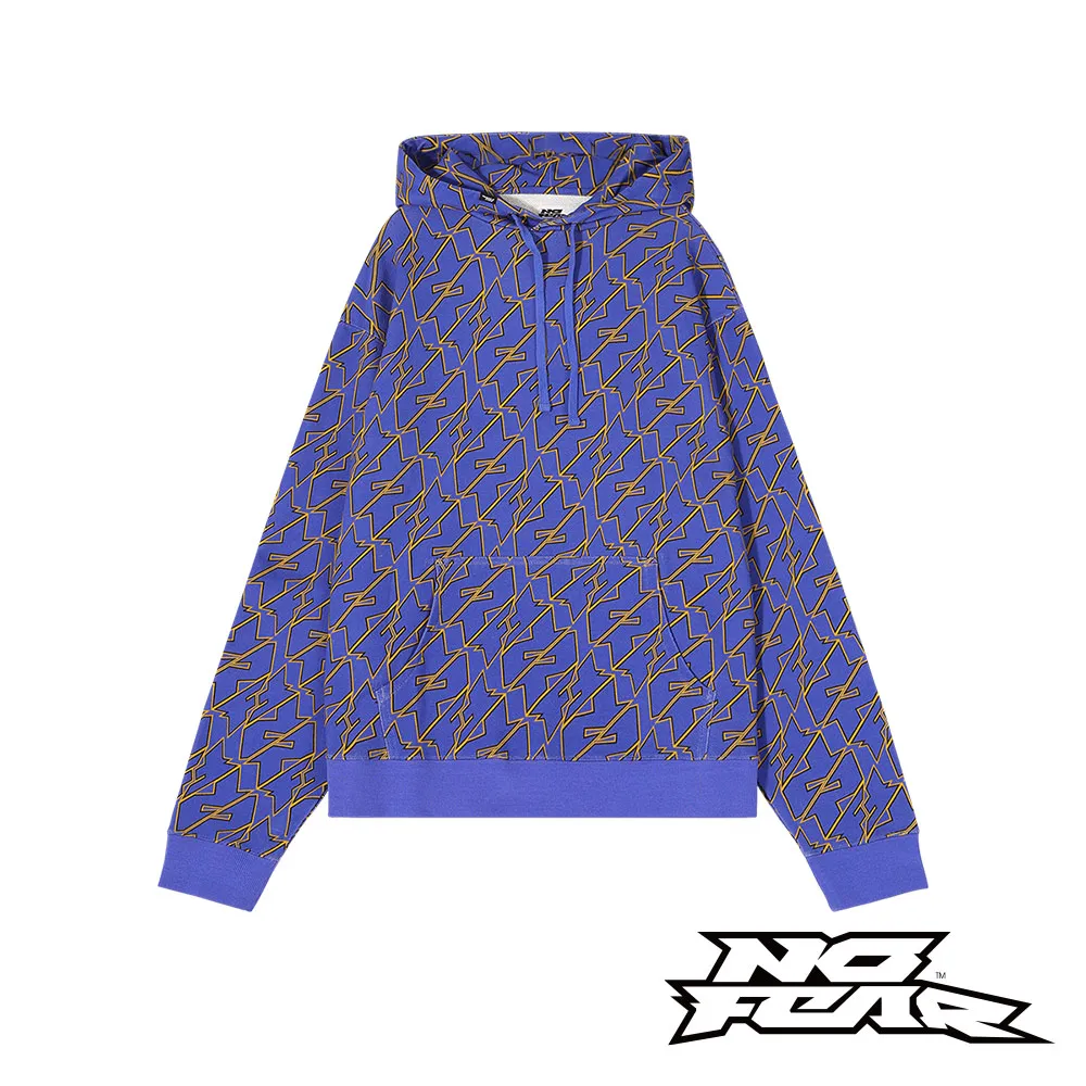 NO FEAR FEARLESS系列-滿版LOGO抽繩純棉運動褲-藍紫 NF020FW22 歷史價格詳細信息