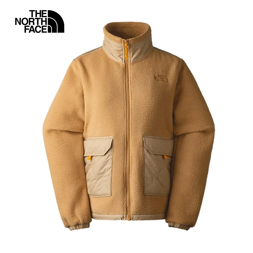The North Face 女 抓絨立領外套 米白 NF0A4U88RB6 歷史價格詳細信息