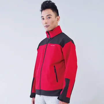 TECL-WOOD《96610》防風防水透氣保暖Soft Shell(軟殼)外套(灰/黑色)(男) 歷史價格詳細信息