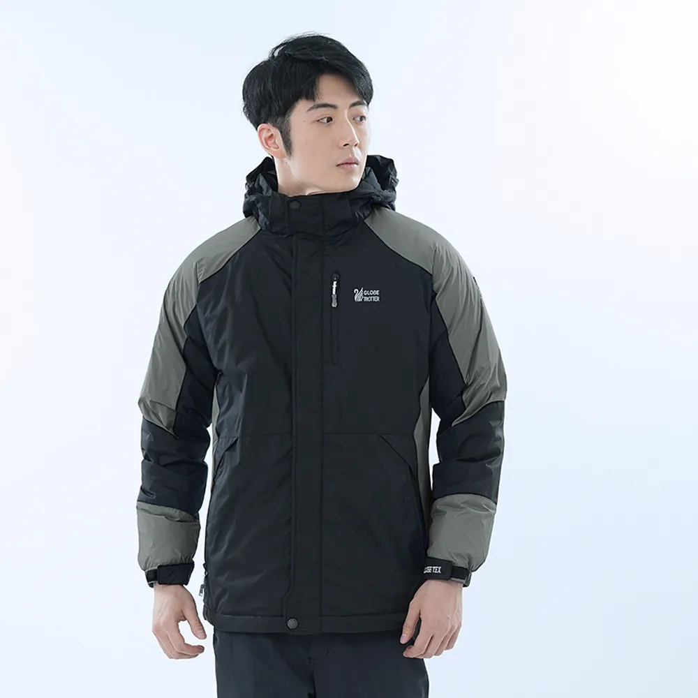 遊遍天下 GLOBETEX男款極暖防水防風90%羽絨外套GJ23021深灰 歷史價格詳細信息