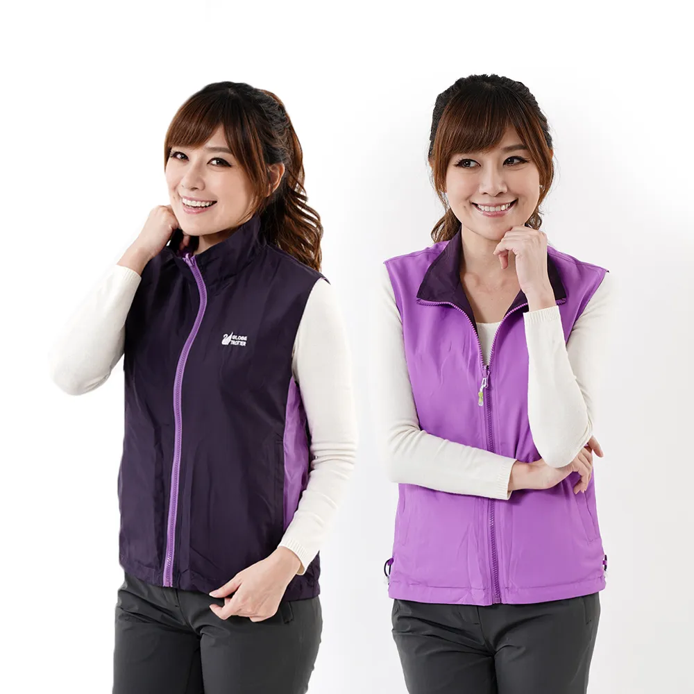 遊遍天下 中性款抗UV防風防潑水雙面穿背心GV10012寶藍 歷史價格詳細信息