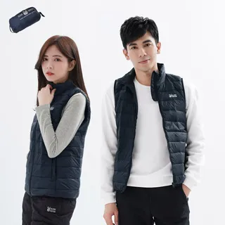 遊遍天下 中性款防風防潑水90%羽絨立領背心GV22004玫紅 歷史價格詳細信息