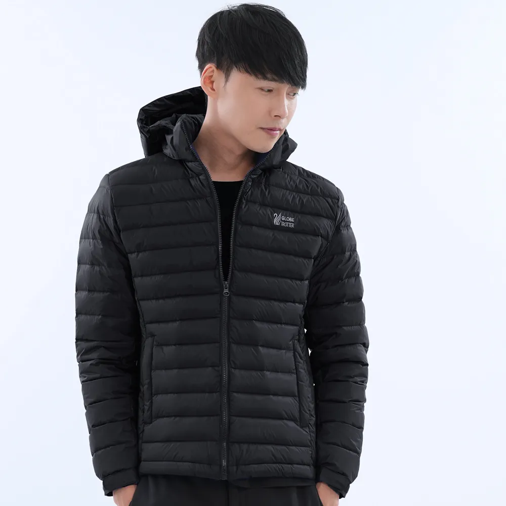 M-5L》羽絨外套男士保暖外套輕薄羽絨服短款立領連帽中青年加大尺碼外套外套冬季外套防風外套羽絨服輕羽絨外套男素色天 歷史價格詳細信息