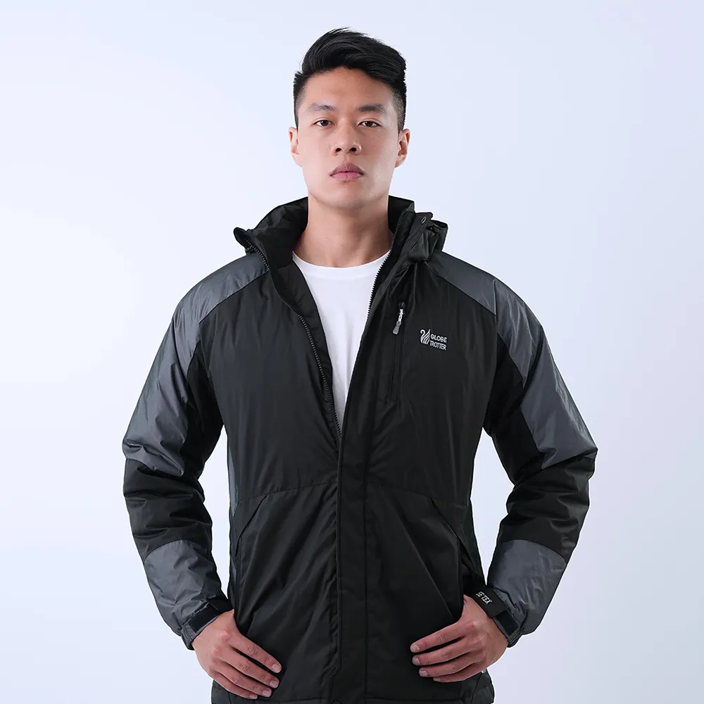 遊遍天下 GLOBETEX男款極暖防水防風90%羽絨外套GJ23021深灰 歷史價格詳細信息