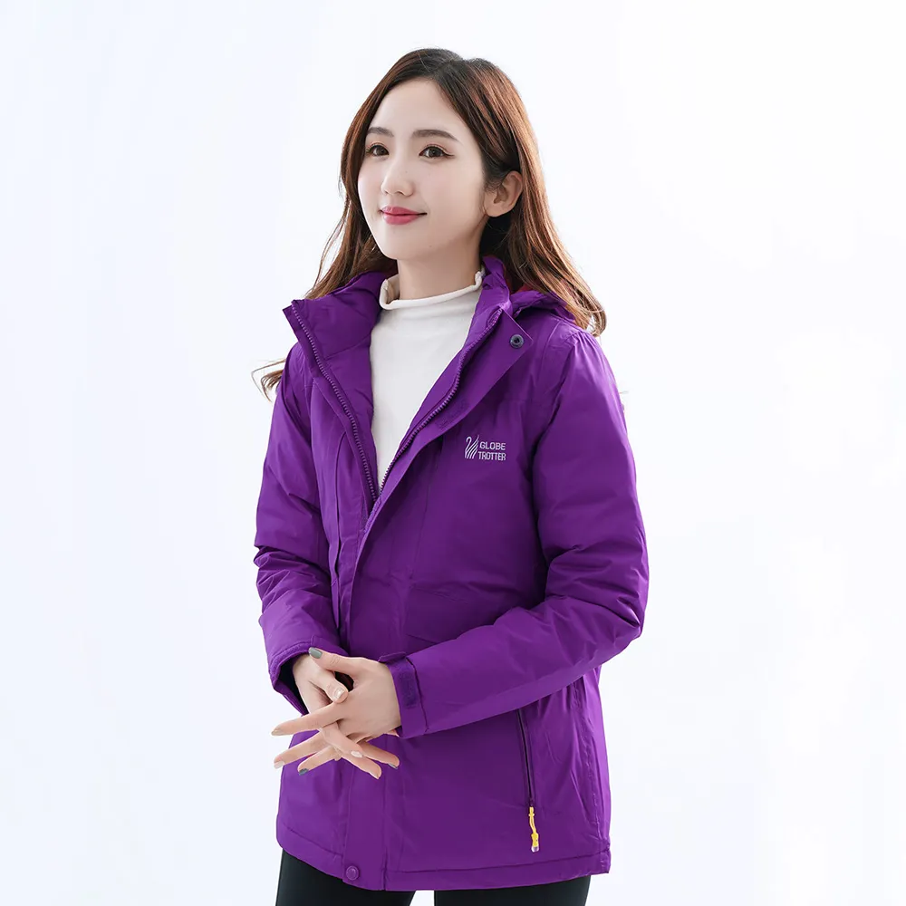 遊遍天下 女款防風透濕保暖無車縫羽絨機能外套22008深紫 歷史價格詳細信息