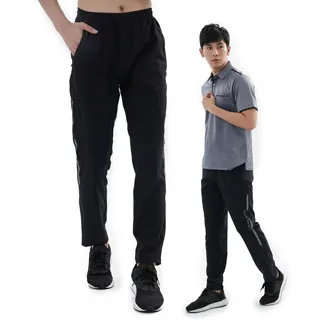 遊遍天下 中性款防風防潑水速乾反光運動長褲GP10006黑粉 歷史價格詳細信息