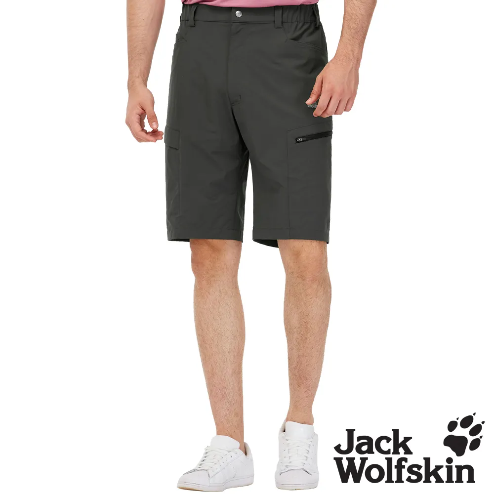 【Jack wolfskin 飛狼】男 簡約快乾彈性休閒長褲 登山褲『銀夜灰』 歷史價格詳細信息