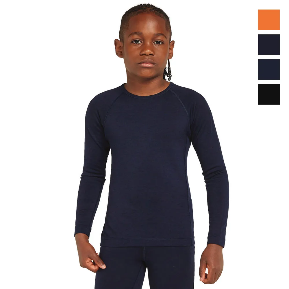 Icebreaker Oasis BF200 兒童款美麗諾羊毛保暖貼身長褲/小朋友衛生衣 104503 001 黑 歷史價格詳細信息