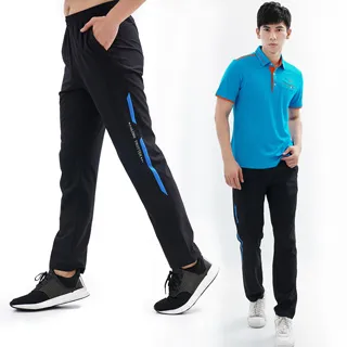 遊遍天下 中性款防風防潑水速乾反光運動長褲GP10006黑粉 歷史價格詳細信息