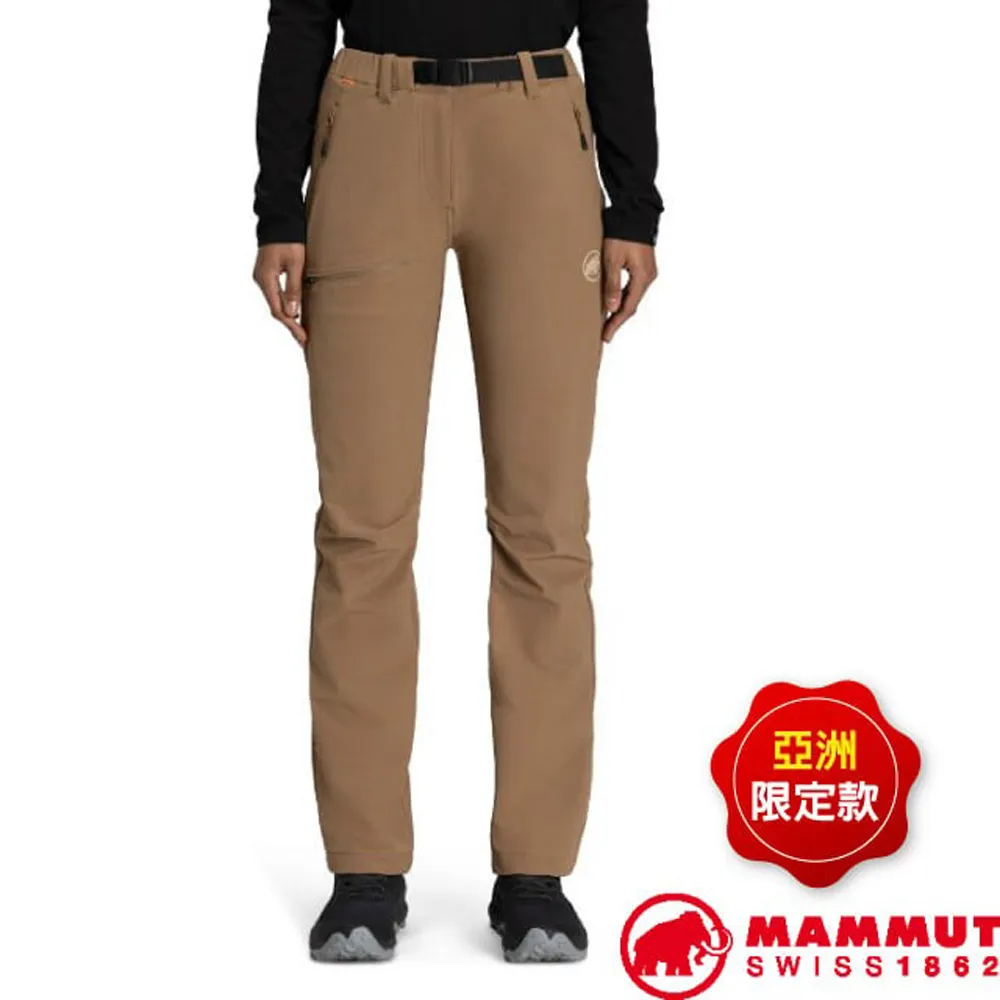 【Mammut 長毛象】Yadkin 2.0 SO Pants AF 日系彈性防潑水登山長褲 深沙褐 女款 #1021-01220 歷史價格詳細信息