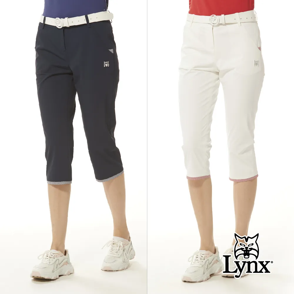 【Lynx Golf】女款日本進口布料吸汗速乾功能百搭格紋配色造型拉鍊口袋無袖背心(三色) 歷史價格詳細信息