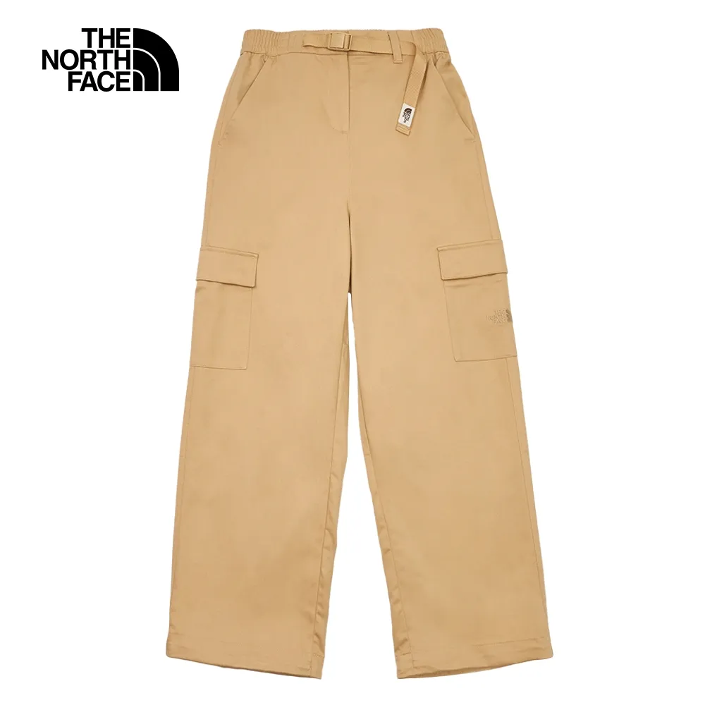 The North Face北面女款卡其色防曬附腰帶寬鬆休閒長褲｜81NZ4D5 歷史價格詳細信息