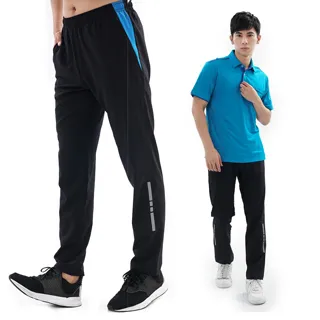 遊遍天下 中性款防風防潑水速乾反光運動長褲GP10006黑粉 歷史價格詳細信息