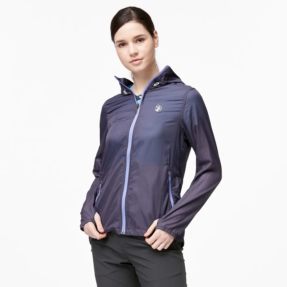 【WILDLAND荒野】男N66透氣抗UV印花輕薄外套黑色 歷史價格詳細信息