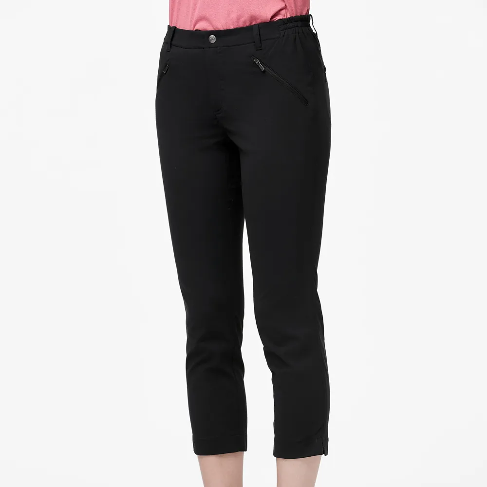 【Wildland 荒野 女 彈性時尚抗UV八分褲《黑》】0A91371/休閒褲/防曬褲/休閒八分 歷史價格詳細信息