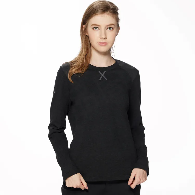 【WILDLAND荒野】女超彈茶碳抗菌拉鍊功能衣深藍色 歷史價格詳細信息